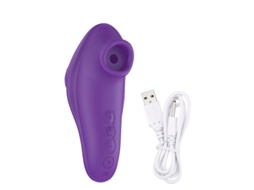 Vibrador De Suco De Dedo Recarregvel Usb Com 10 Modos Para Adultos (roxo)