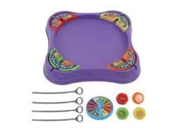 Ats juguete de Peonza de Mesa Interactivo com Disco Giratsório, Jogo Competitivo Multijogador para 4 Pessoas