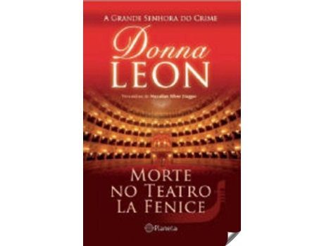 Livro Morte No Teatro La Fenice de Donna Leon (Português)