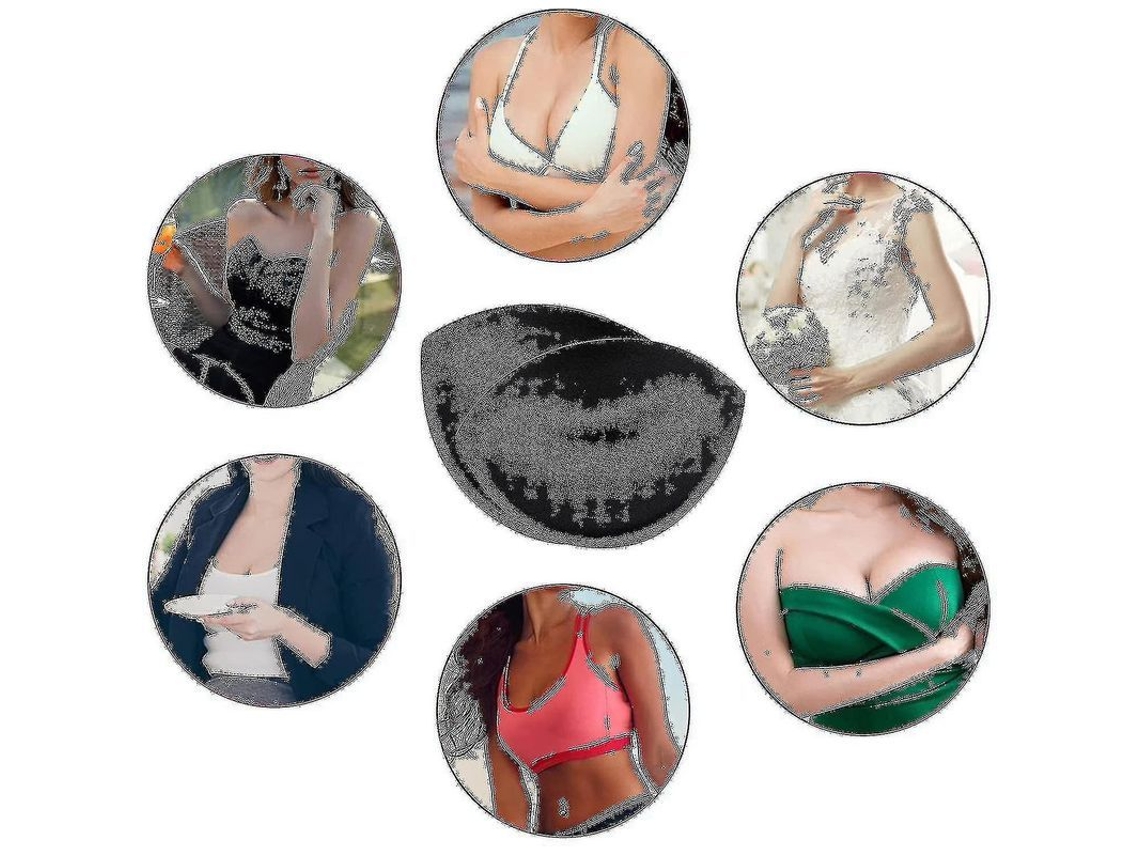 2026 inserts de Sutiã Aumentadores de Peito para Mulher Esponja Suave Transpirable