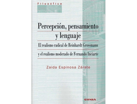 Livro Percepcion, Pensamiento Y Lenguaje de Zaida Espinosa Zárate (Espanhol)