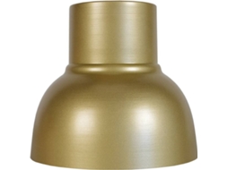 Abajur para Candeeiro TOSEL Cloche (Dourado Ouro - Metal - 24.5x24.5x24 cm)