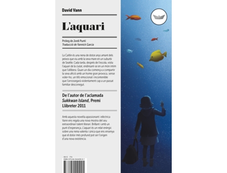 Livro L´Aquari de David Vann (Catalão)