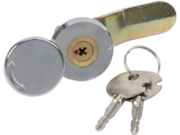 Armário Data, Came Em Liga Zinco Com Chave, 48x16mm, Prata,