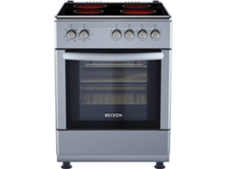 Fogão BECKEN BFE4510N IX (Outlet Grade B - 64 L - Elétrico de Vitrocerâmica - Inox)