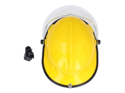 Casco De Rescate Contra Incendios Con Visera Retardante De Llama Ajustable Resistente A Impactos Protección Total Cabeza Bombero