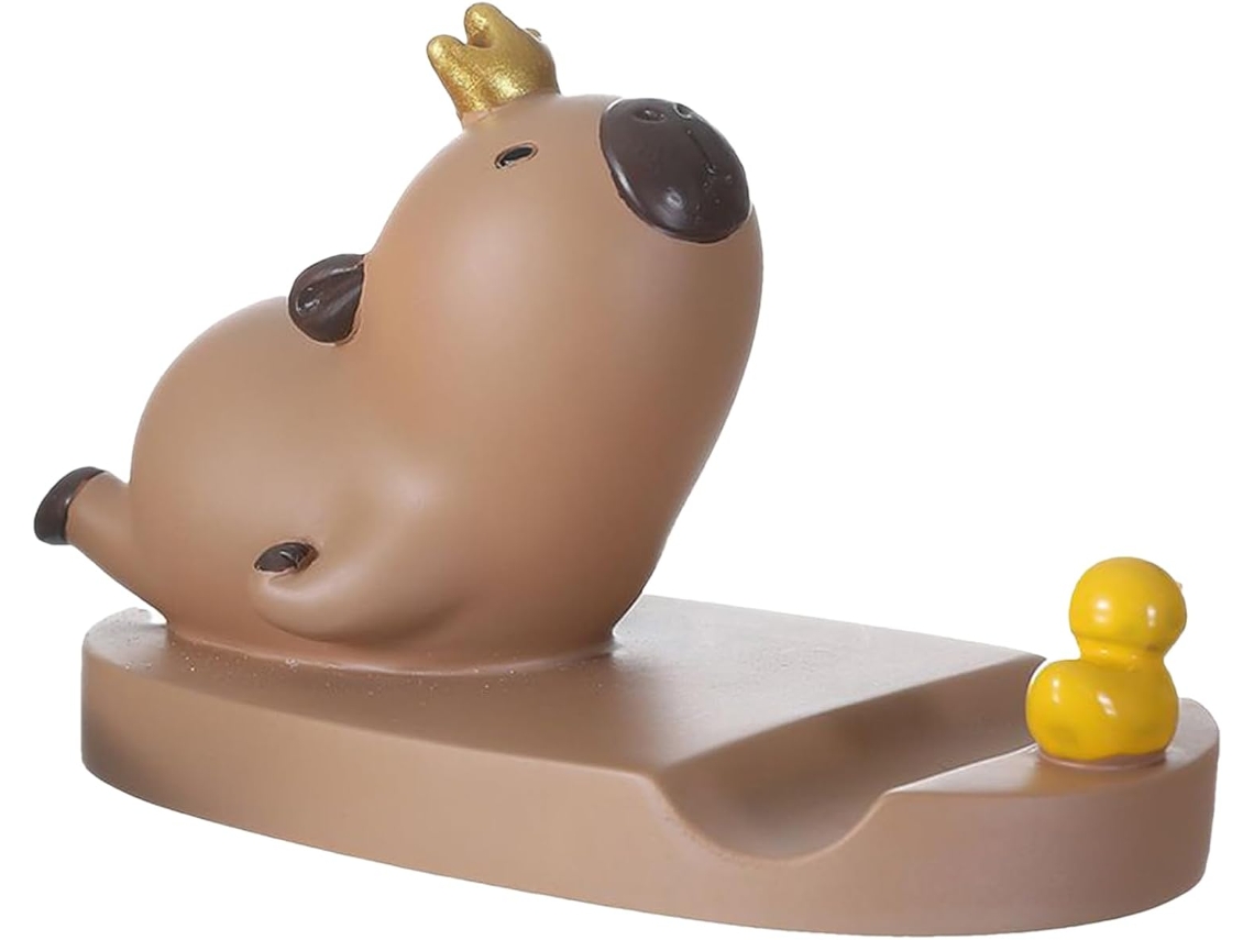 Suporte Para Celular Em Formato De Capivara