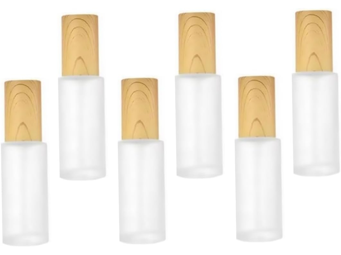 De 6 Frascos Spray Pequenos Para Viagem, Frascos De Perfume Transparentes Para Amostras E