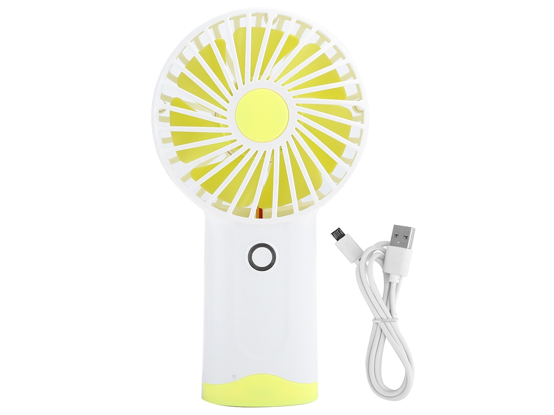 Ventilador portátil Golden Light (refrigeração e portabilidade)