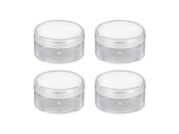 4Pcs Recipientes Redondos de Pó ALLINLESS