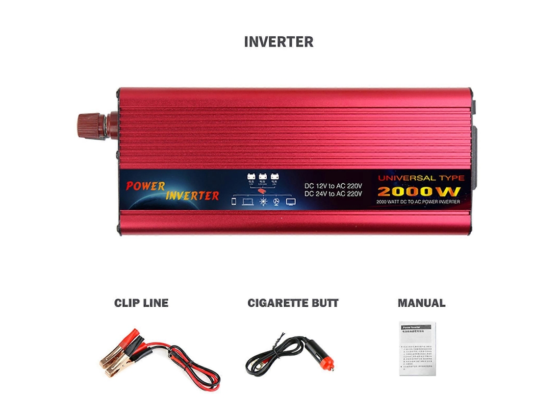 Inversor De Energia Solar De Onda Senoidal Modificada De 850 W Olysi Shop
