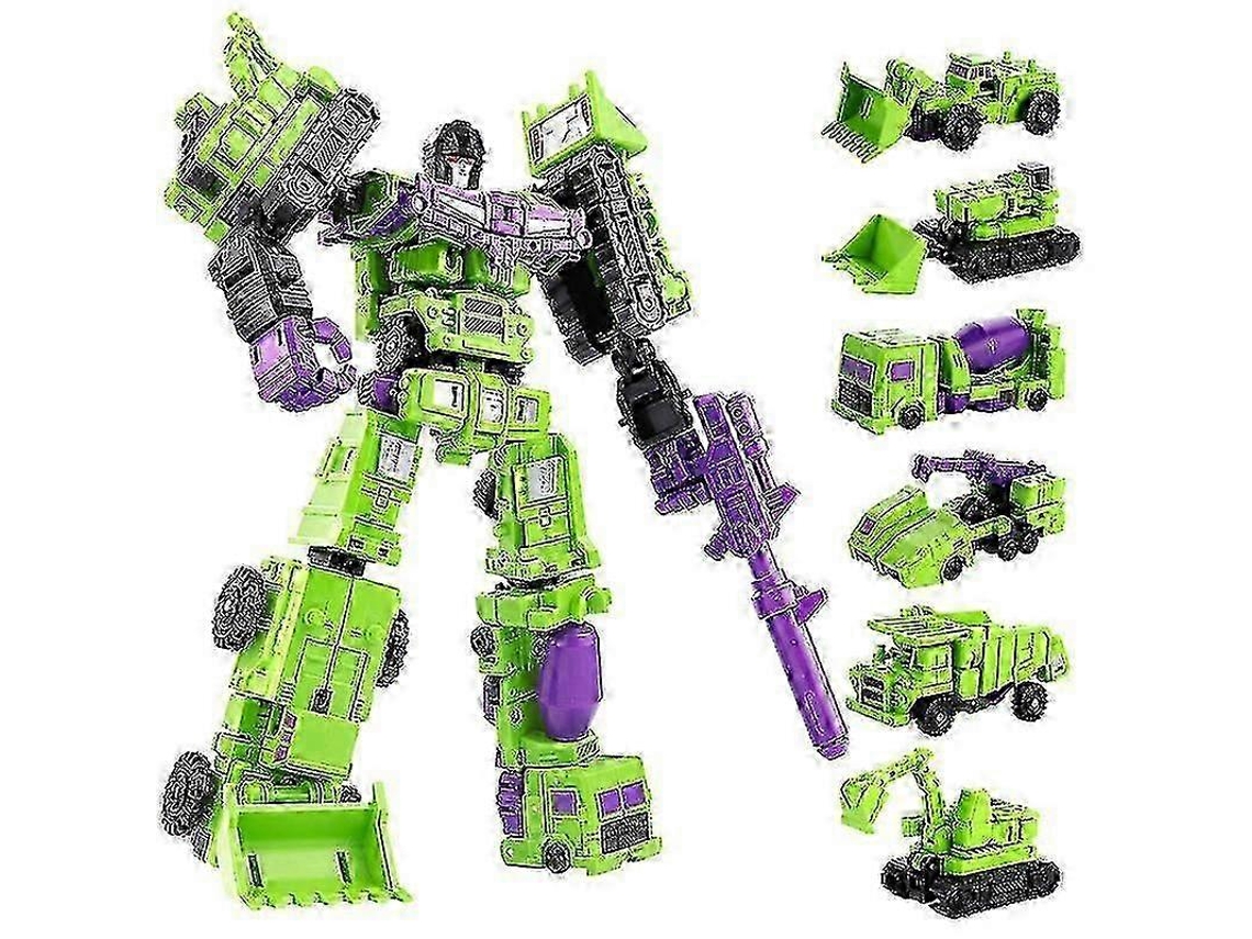 Conjunto De Figuras Transformáveis, 6 Em 1, Completasgreen