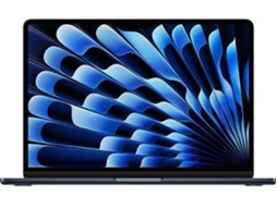 MacBook Air APPLE Meia-Noite (Outlet Caixa Aberta - 13.6'' - Apple M3 8-Core - RAM: 16 GB - 256 GB SSD - GPU 8-Core)