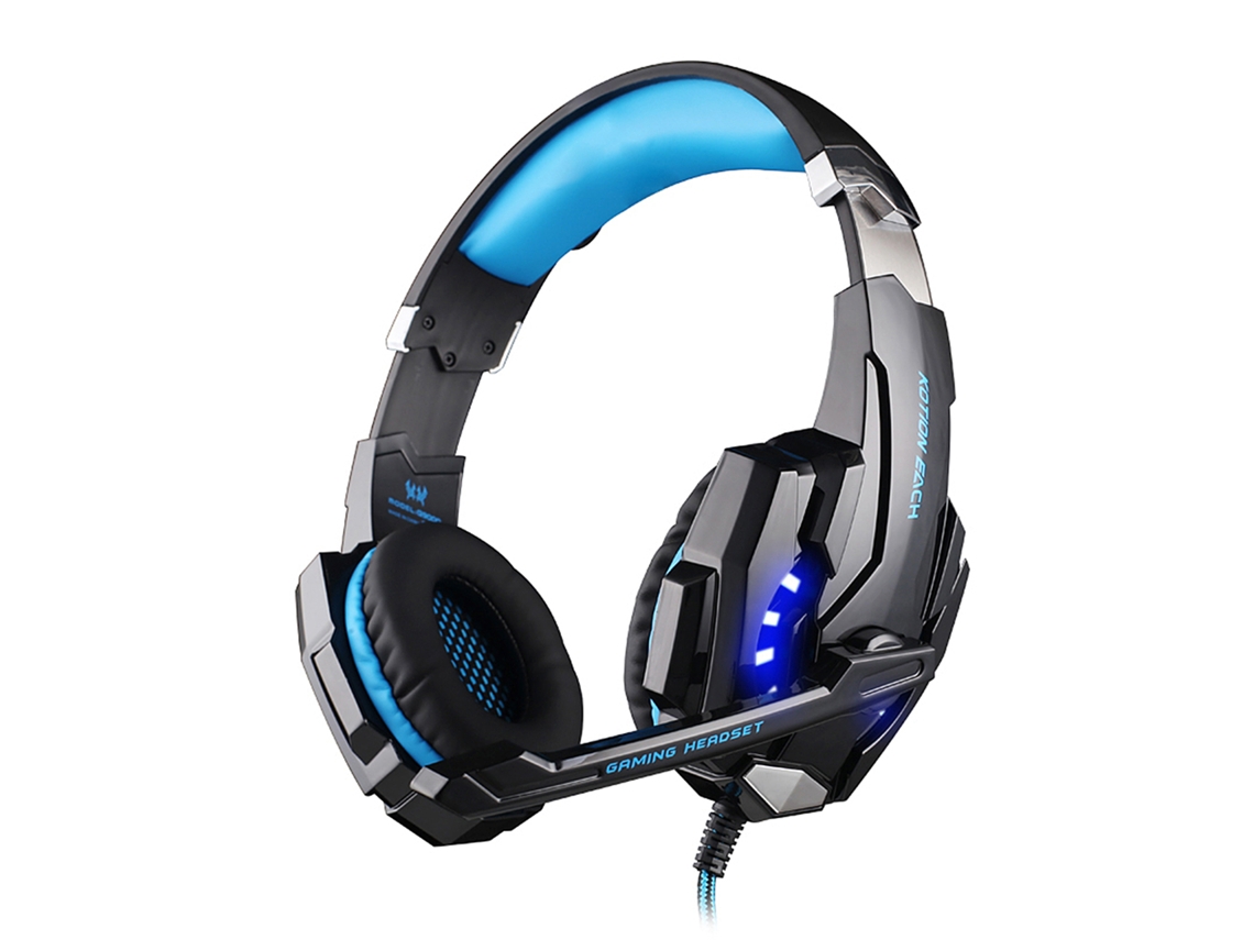 Fone De Ouvido Para Jogos G9000 Esports Com Microfone 3.5mm+usb Para Pc, Laptop E Desktop