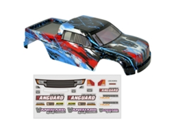 Hbx 903 903a 1/12 Carro Rc Carroçaria Sobressalente Azul com Cartela de Autocolantes 90132 Peças para Modelos de Veículos MDUG