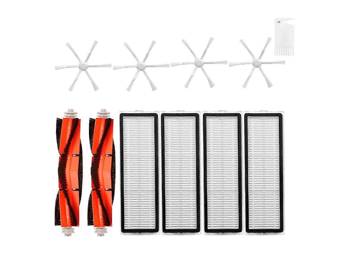 Peças De Reposição Para Aspirador De Pó Mi Robot Vacuum Mop 2 2c Stytj03zhm Com Escova Lateral Principal E Filtro Hepa