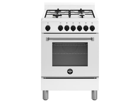 Fogão LA GERMANIA AMN 664 EBV BT (56 L - Gás Natural - Branco)