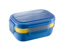 Lancheira Bento À Prova de Vazamentos para Adultos Azul EVELTEK One size