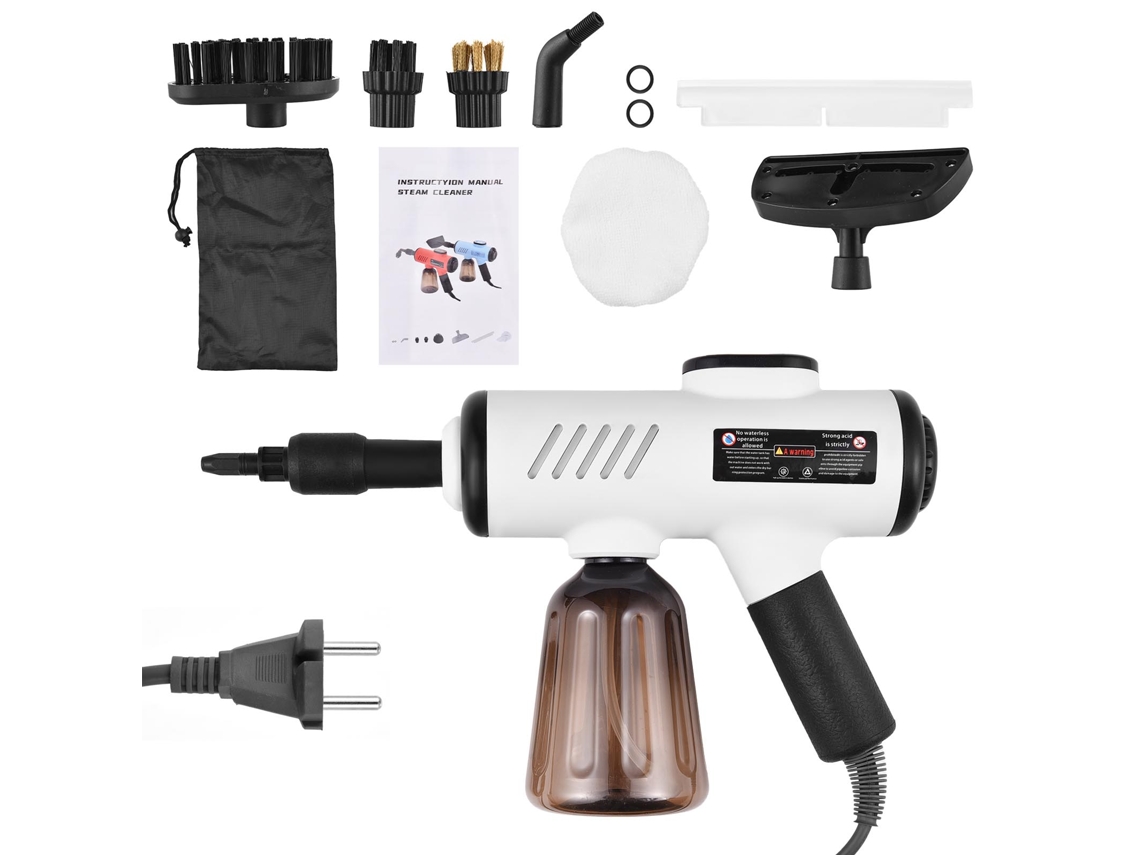 Limpador a Vapor Portátil Multiuso para casa e automóvel, aquecimento rápido, acessórios LAXISCREED