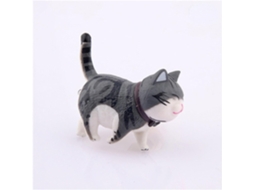 Conjunto De 2 Puxadores Giratórios Latão Em Formato Gato Para Portas Guarda Roupa, Gavetas E Portas, Com Um Único Furo