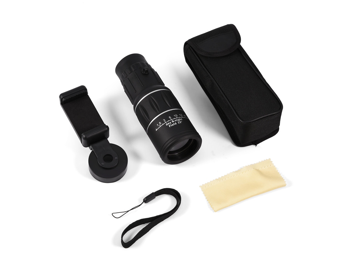 Telescópio monocular com suporte para telefone EOOCOO | EOOCOO