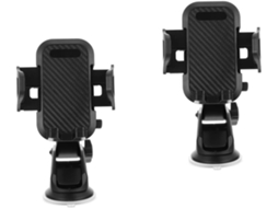 Conjunto De 2 Suportes Para Celular Para Para-brisa De Carro - Ampla Compatibilidade