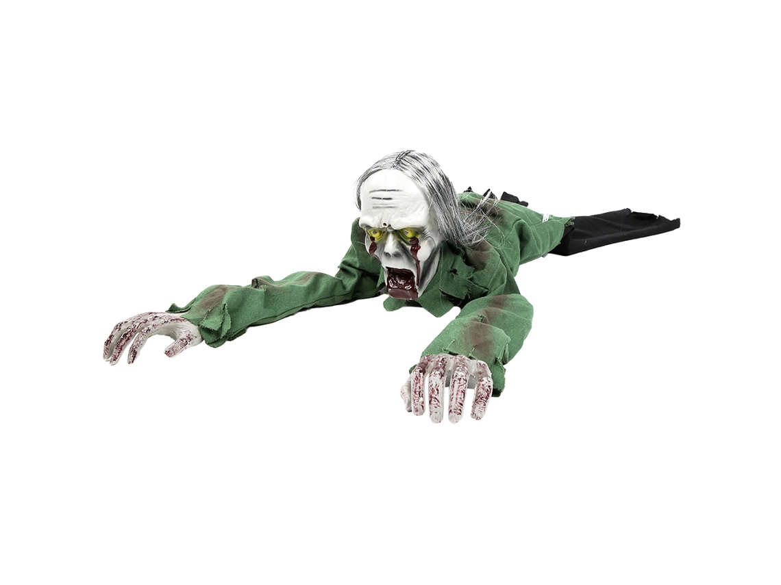 Primerox fantasma Rastejante Elétrico Controle de Voz Decorativo Halloween Assustador Brinquedo Prop