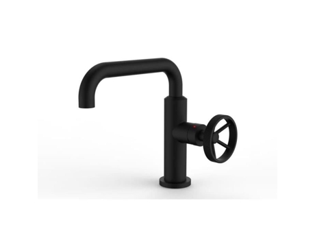 Misturador para Lavatório Estilo Industrial Preto THERMADOR Vat15N