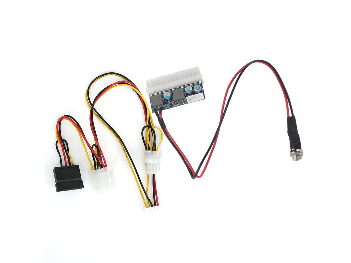 Módulo de Alimentação Mini 24 Pinos DC ATX 180W com Conector de Cabeamento