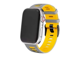 Bracelete Pioneer para Apple Watch Series 3 42Mm Cinzento e Amarelo