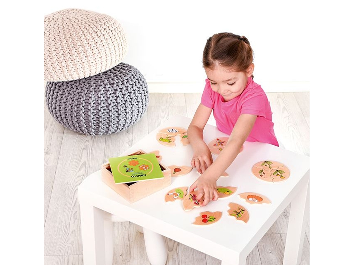 Brinquedo Educativo Infantil De Madeira Beleduch Nawito Nature Evolution