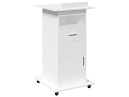 Lectern, Lecterns Vidaxl Branco Madeira Processada (n/a)