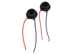 Conector Fêmea De Lâmpada Led 1156p Para Sinal De Virada Carro Barco 2 Peças