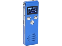 Leitor Mp3 YIZHOOD X18 Gravação de Alta Definição 16Gb Azul