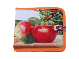Primerox livro de Desenho com Giz Reutilizável Oxford Cloth para Crianças Portátil (frutas)