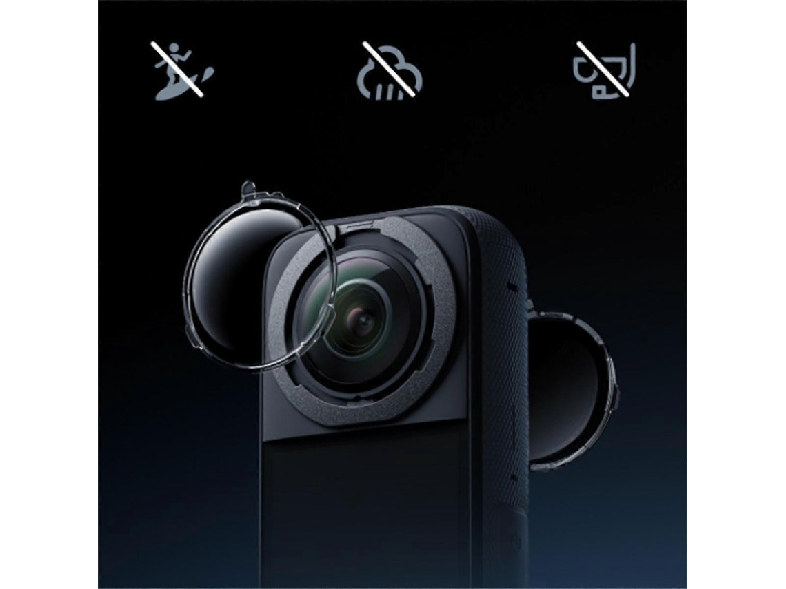 Tampas De Lente Removíveis Padrão Para Insta360 X3 - Acessórios-aquaforge