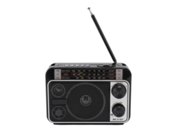 Rádio Sintonização Ponteiro Multifuncional Usb/tf Rádio Fm/am/sw de Alta Qualidade EOOCOO (bluetooth Multibanda)