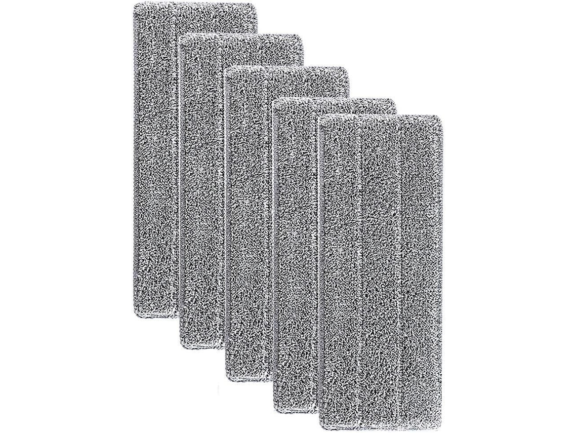 Refis De Cabeça De Esfregão Superabsorvente Em Microfibra, Laváveis (5 Unidades)