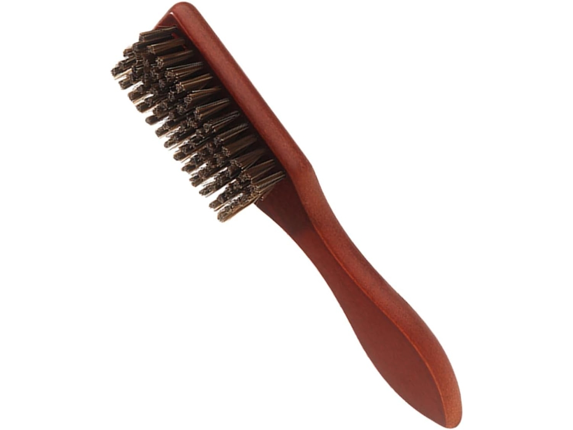 Pente Para Barba Ciieeo, Escova De Barbeiro Ergonômica Com Cabo Antiderrapante Para Penteados E Cortes Cabelo Masculinos