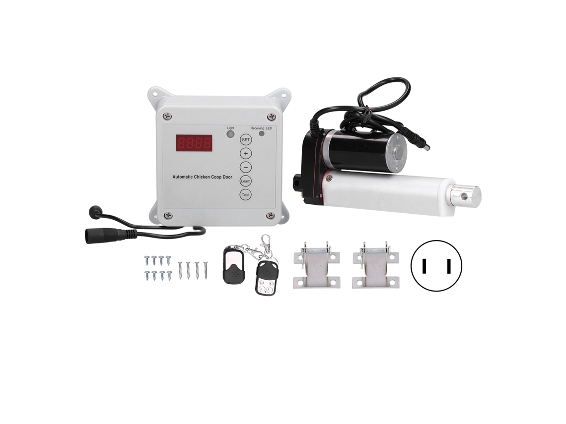 Controlador Automático De Galinheiro 30w Com Timer E Fotosensível