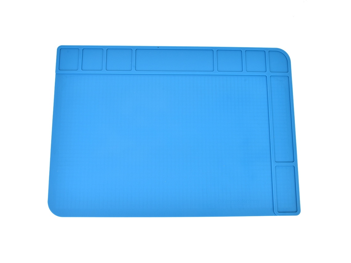 Almofada de silicone resistente ao calor para oficina de reparo de telefones e computadores TE 508