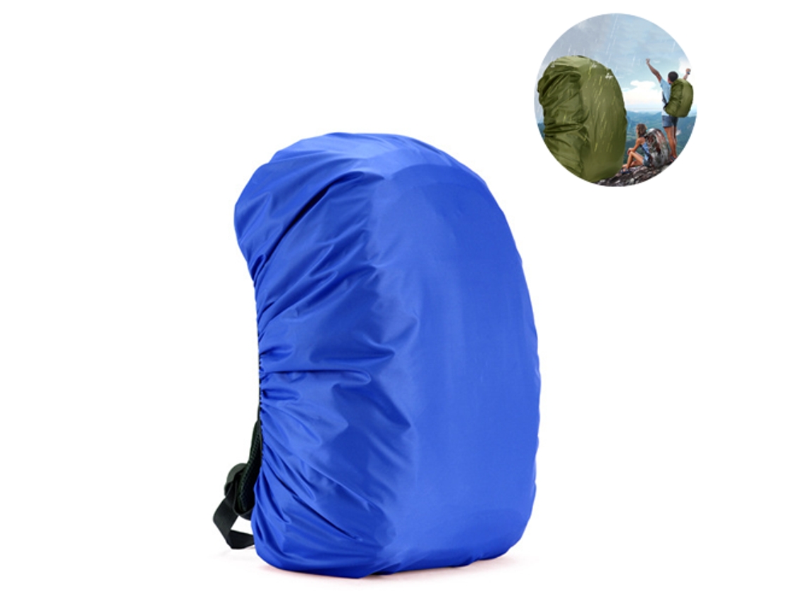 Capa De Chuva Para Mochila Impermeável De 55l, Capa Para Mochila De Alpinismo, Capa Para Mochila Escolar Triplamente À Prova Dágua, Alças Slowmoose