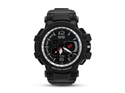 Reloj Hombre De Doble Pantalla Analógico Y Digital Multifuncional Redondo