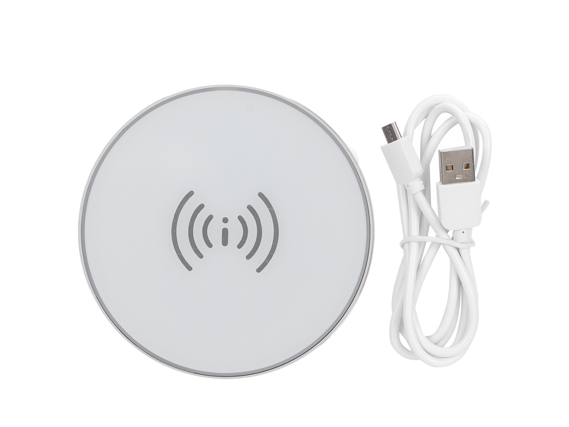 Carregador Sem Fio K2 (branco) EOOCOO (rápido 10w)