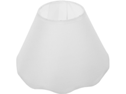 Abajur de Mesa em Tecido Branco Suave E27 Cm SFUSHOS