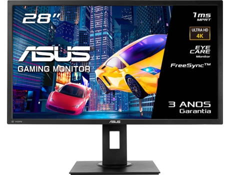 Monitor Gaming ASUS VP28UQGL (28'' - 4K Ultra HD - 1 ms - FreeSync)