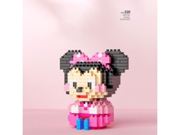 Boneco GAATPOT Diy Cartoon Doll Stellalou Linabell Mini Bricks Cartoon Anime Figures Model Series Building Blocks Educational Toy For Children