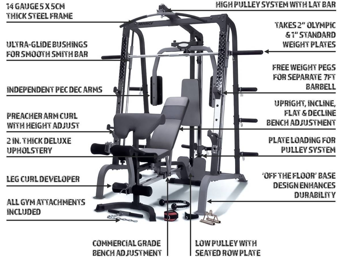 Marcy smith clearance deluxe sm4000