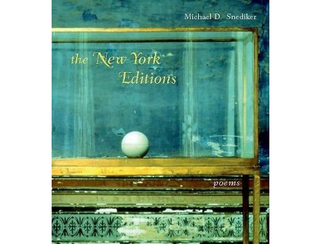 Livro the new york editions de michael d. snediker (inglês)