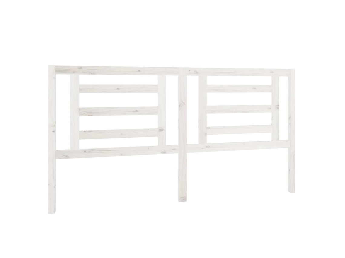 Bed Headboard, Bed Headboards Vidaxl Branco Madeira De Pinho (186 X 100 Cm)